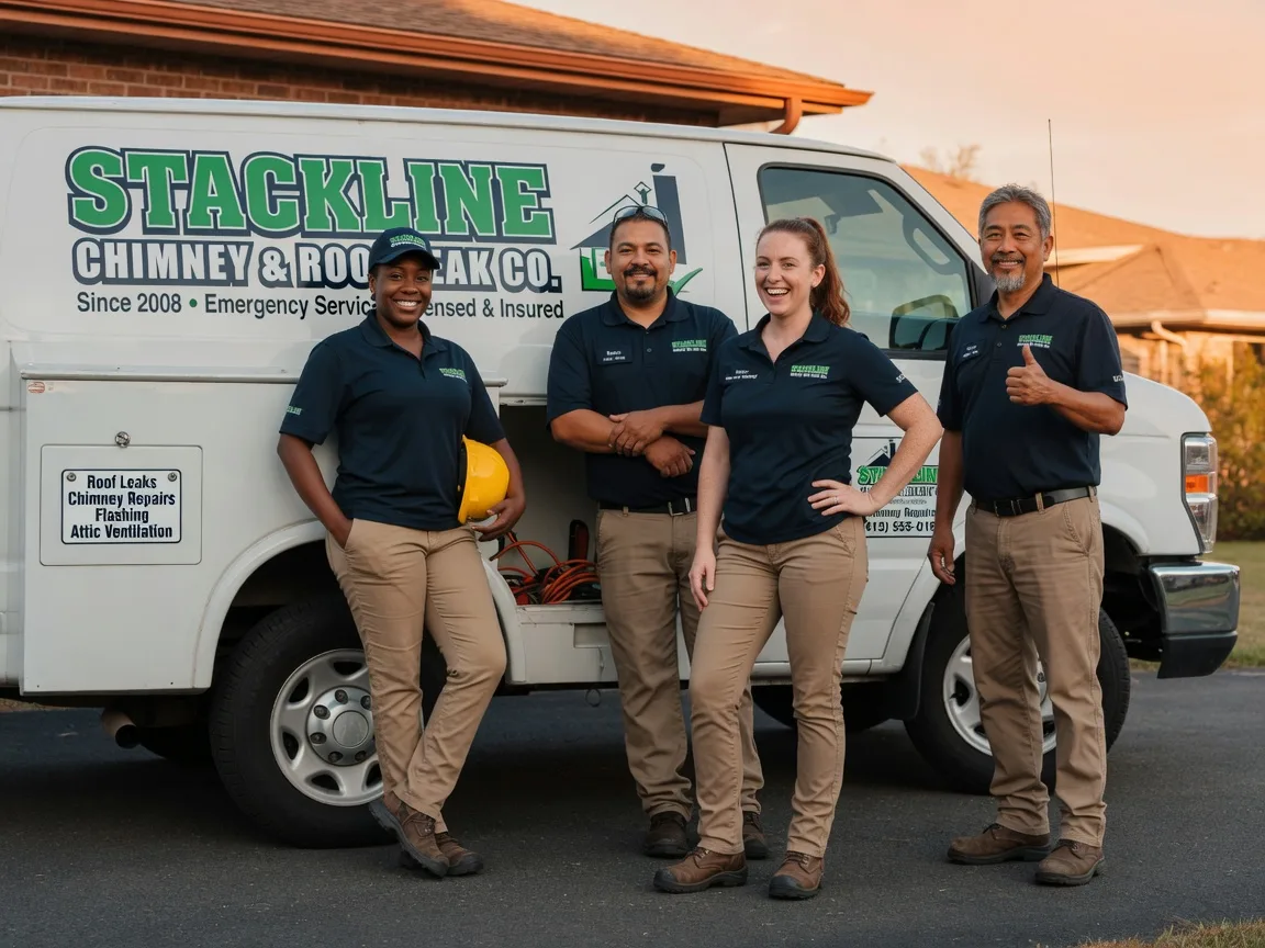 Chimney flashing repair company in Wall, TX